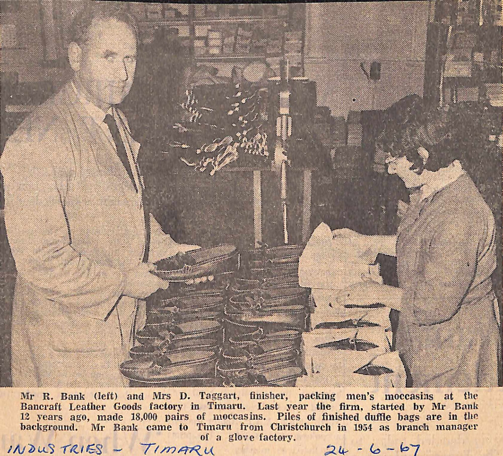 Leatherwork in Spare Times Led to NZ-wide Business