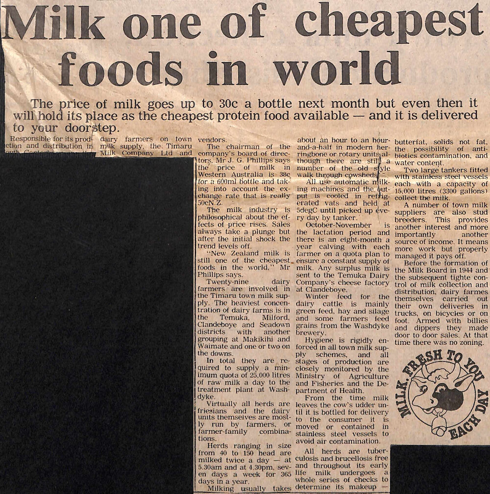 Milk one of cheapest foods in world