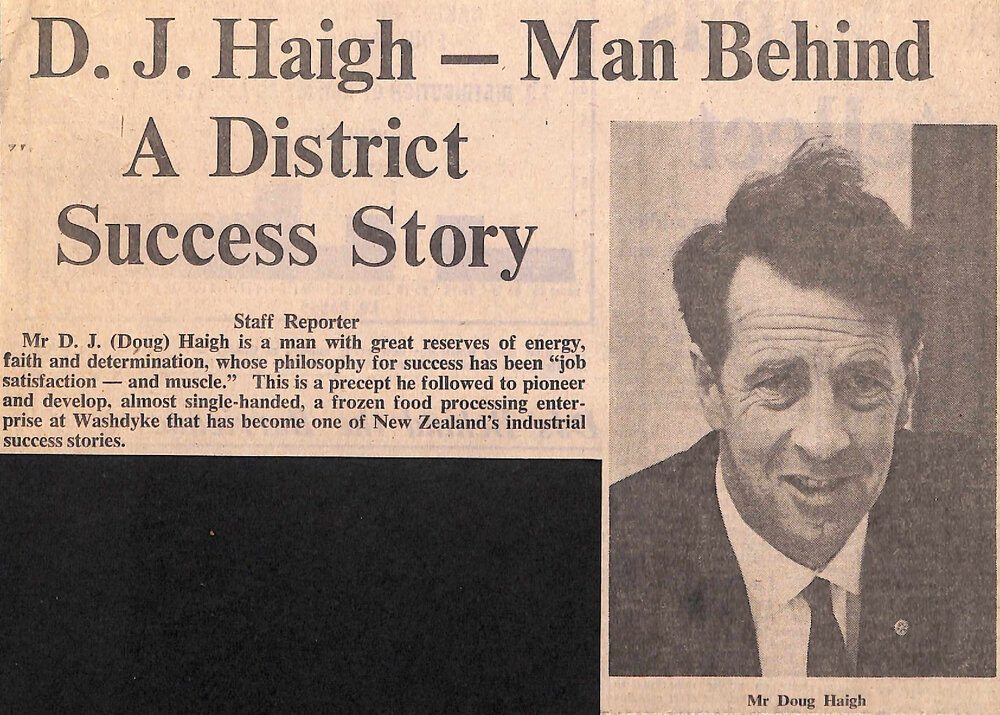 D J Haigh - Man Behind A District Success Story