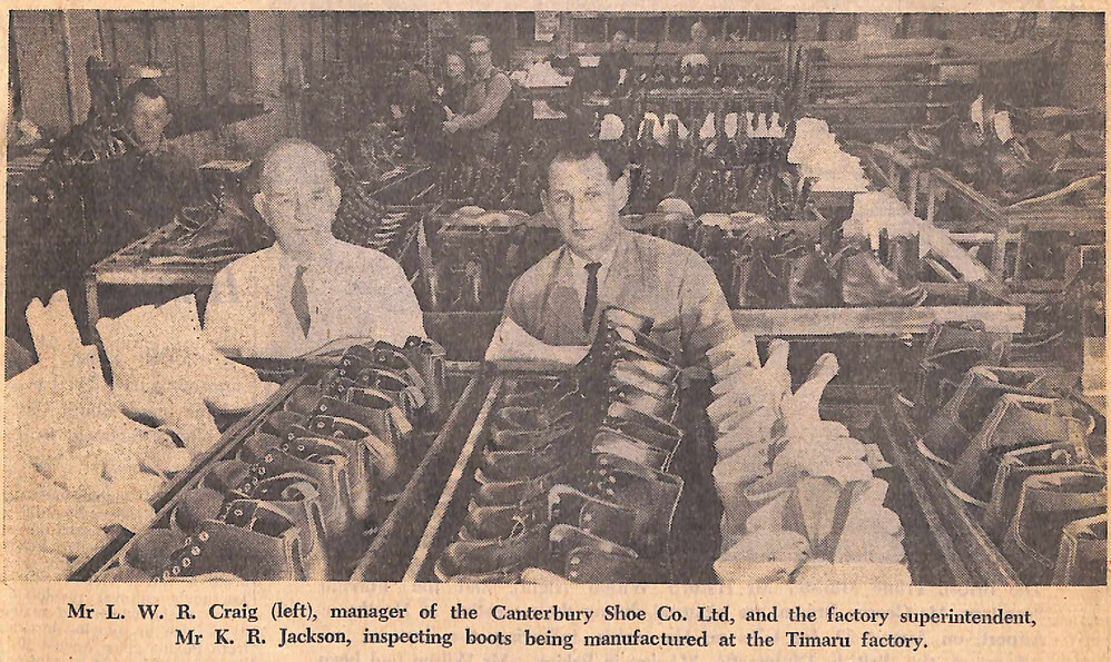 800 Pairs of Boots and Shoes Made in Timaru Each Week