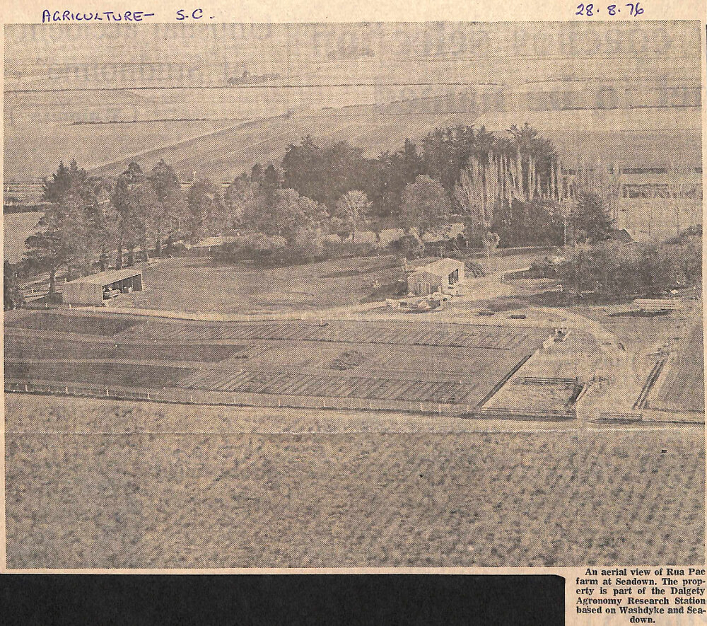 Dalgety research station fine SC facility