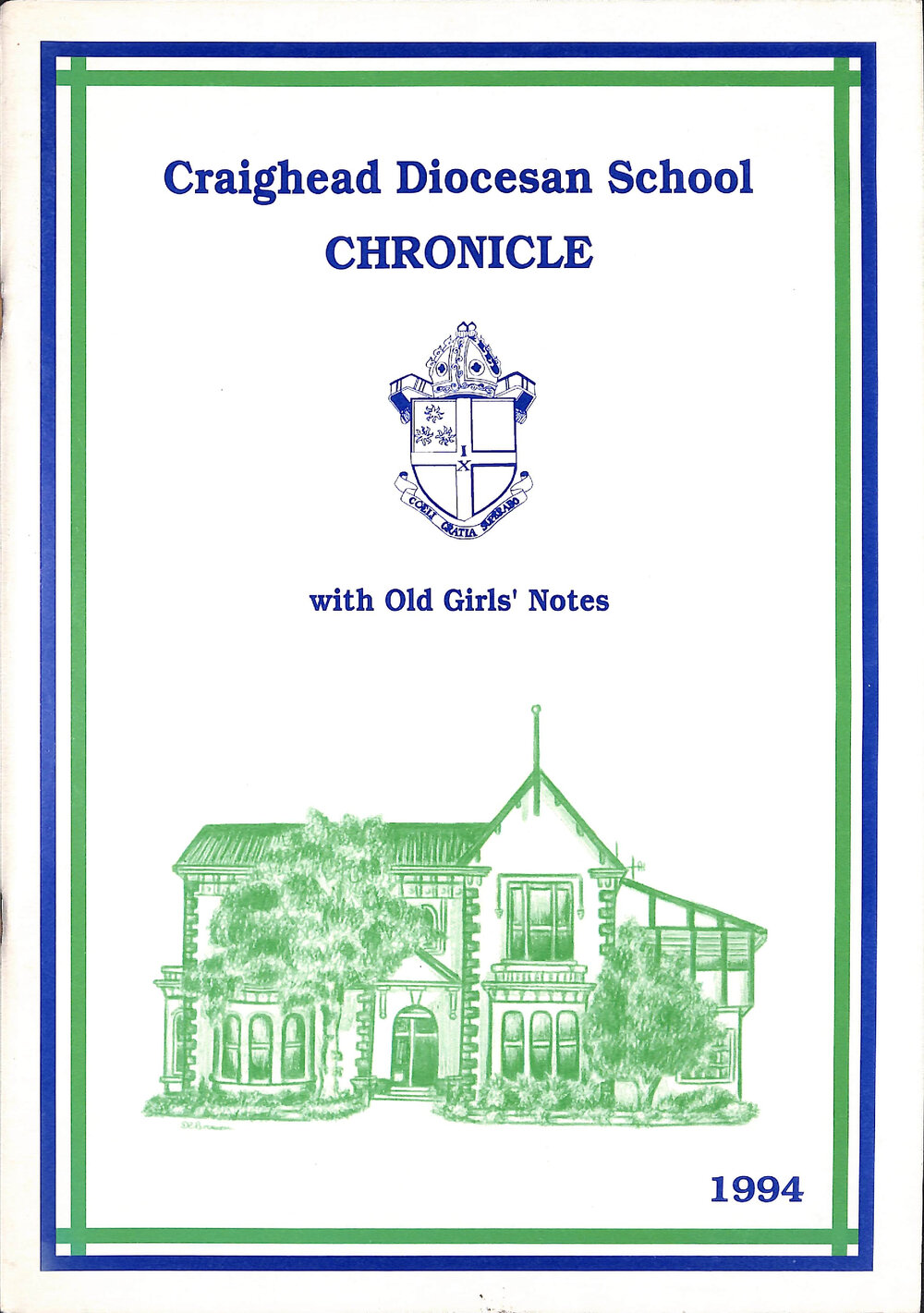 Craighead Diocesan School Chronicle 1994