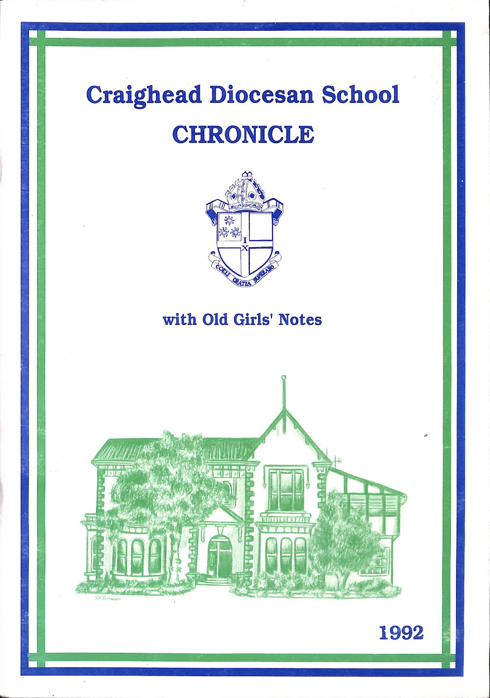 Craighead Diocesan School Chronicle 1992