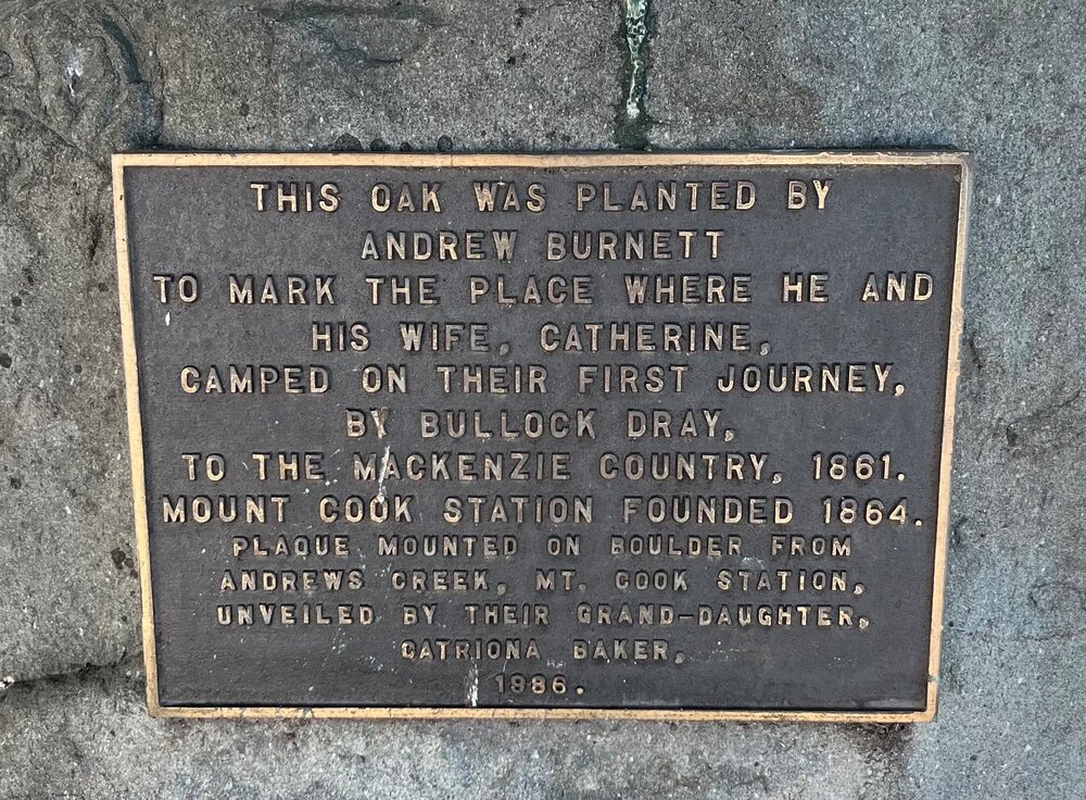 Burnett plaque 