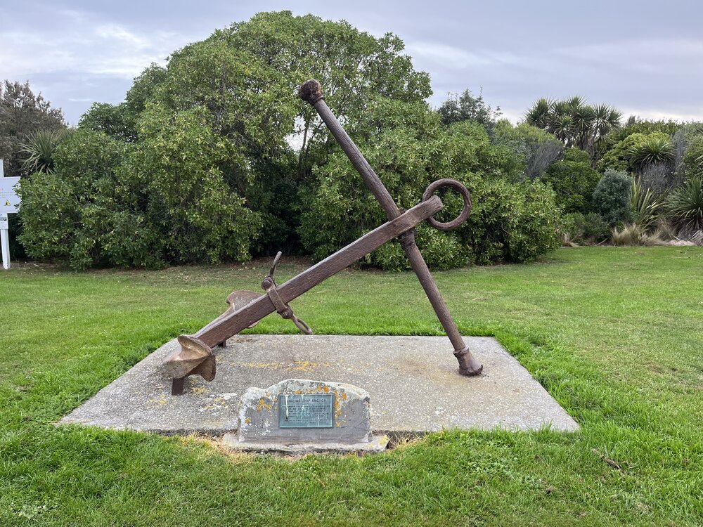 The Pātītī Point anchor