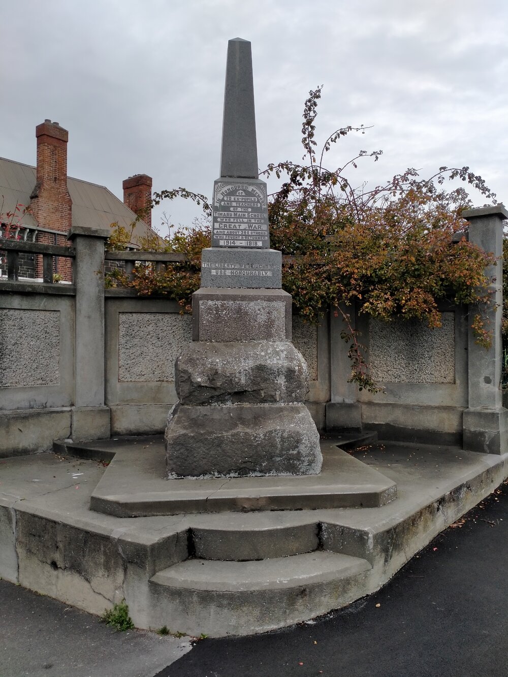 Timaru Main School War Memorial