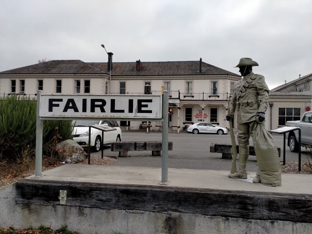 Trooper Mackenzie Statue, Fairlie