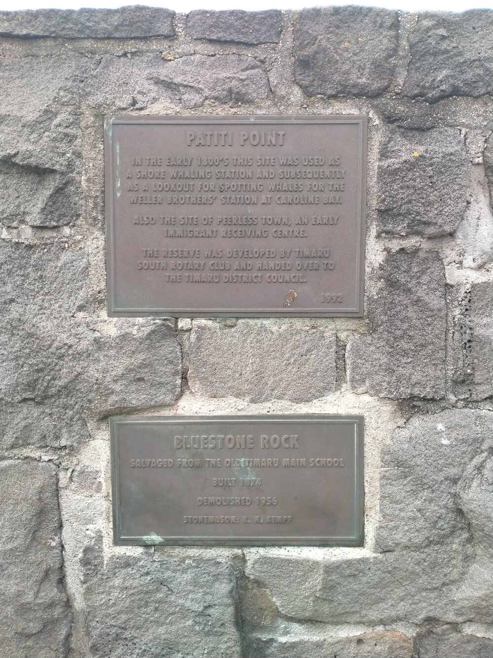 Pātītī Point BBQ area