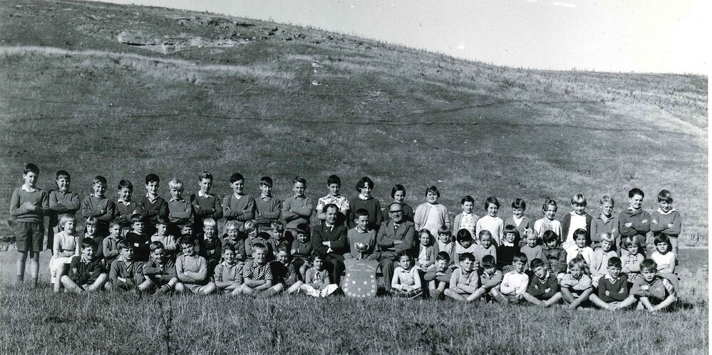 Waihao Downs School pupils c1963