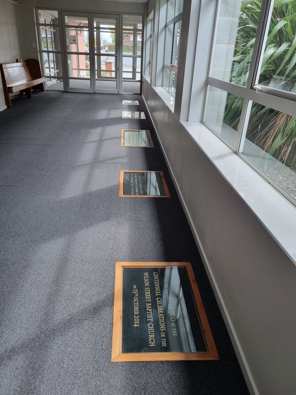 Wilson Street Baptist Church plaques