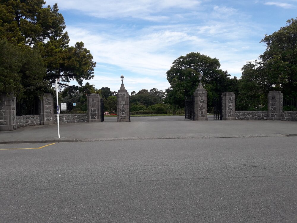 Timaru Botanic Garden gates