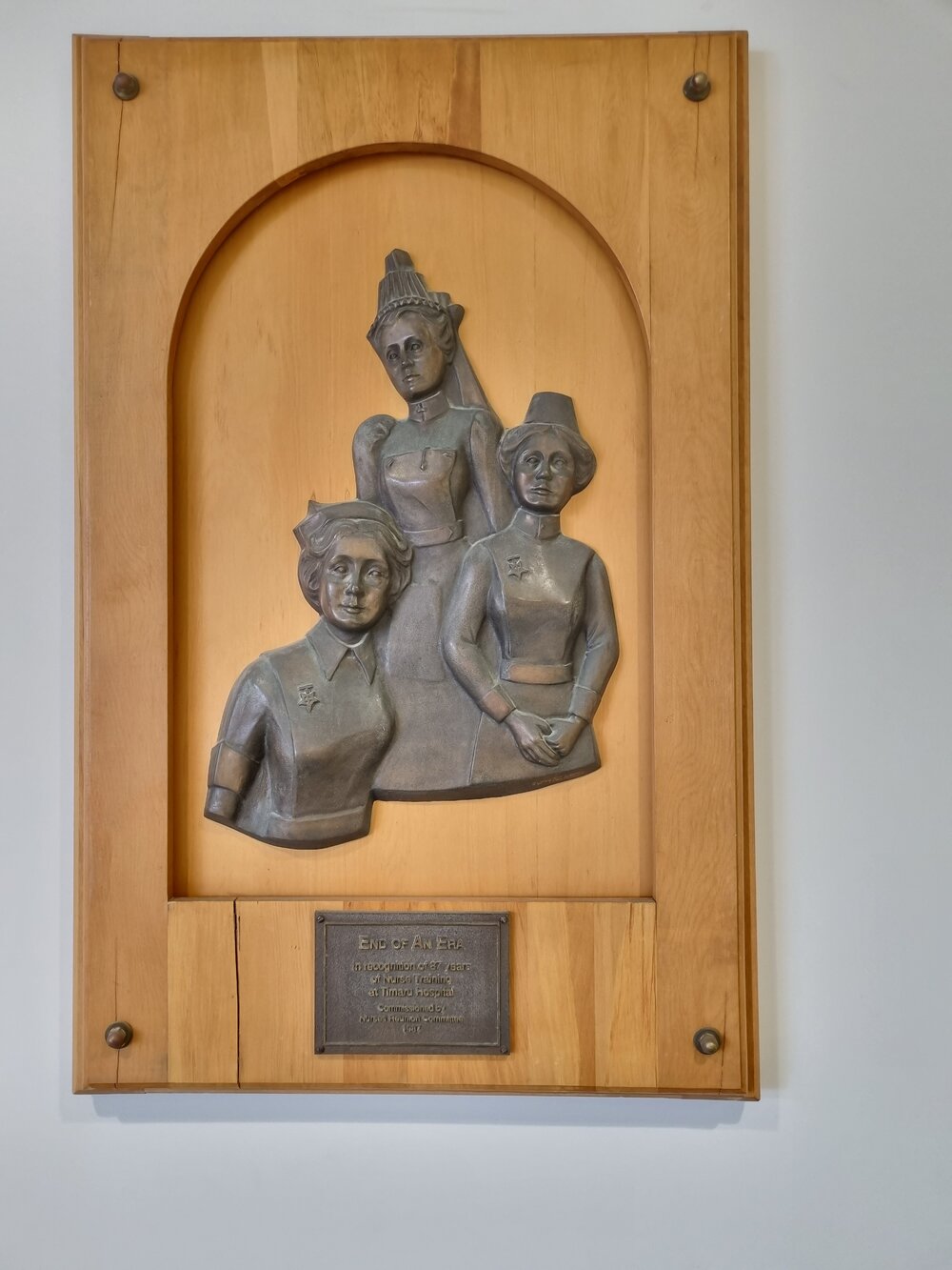 Nurses mural, Timaru Hospital