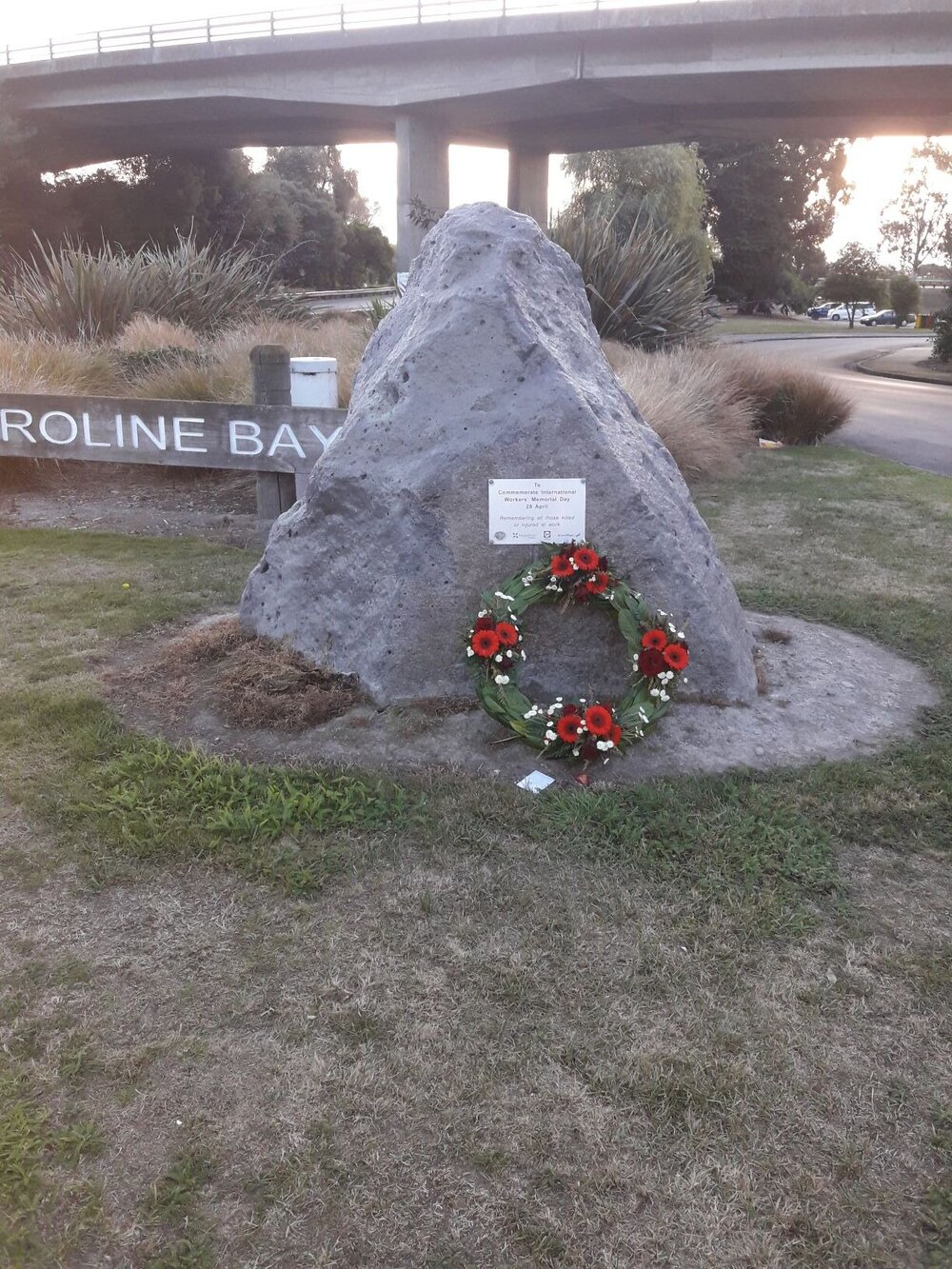International Workers' Memorial Day monument