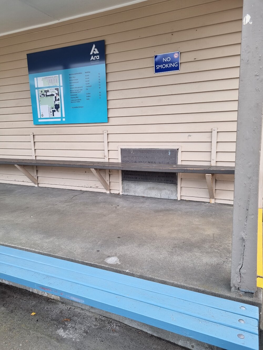 Timaru Technical High School plaque