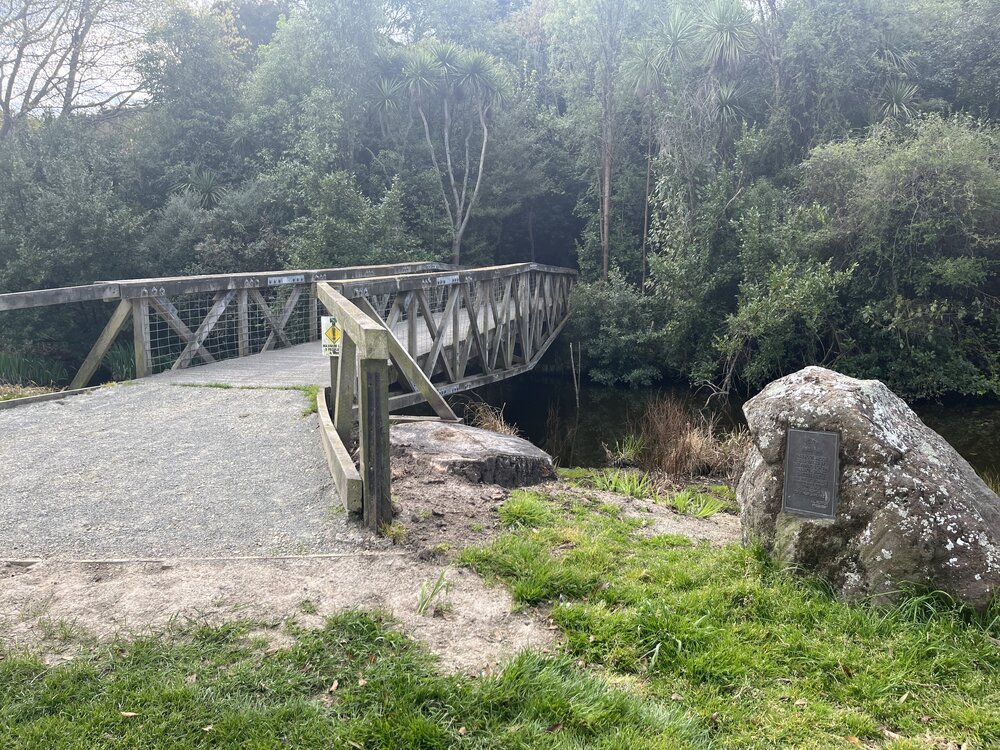Timaru Botanic Gardens bridge