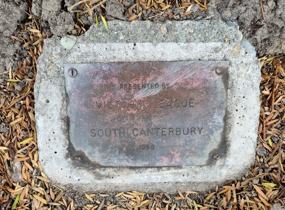 Victoria League plaque