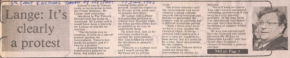 Lange: It's clearly a protest