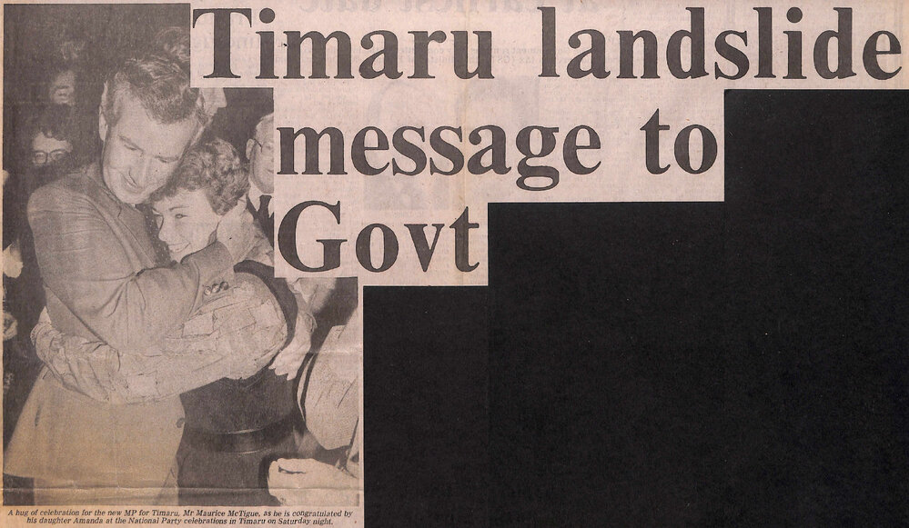 Timaru landslide message to Govt