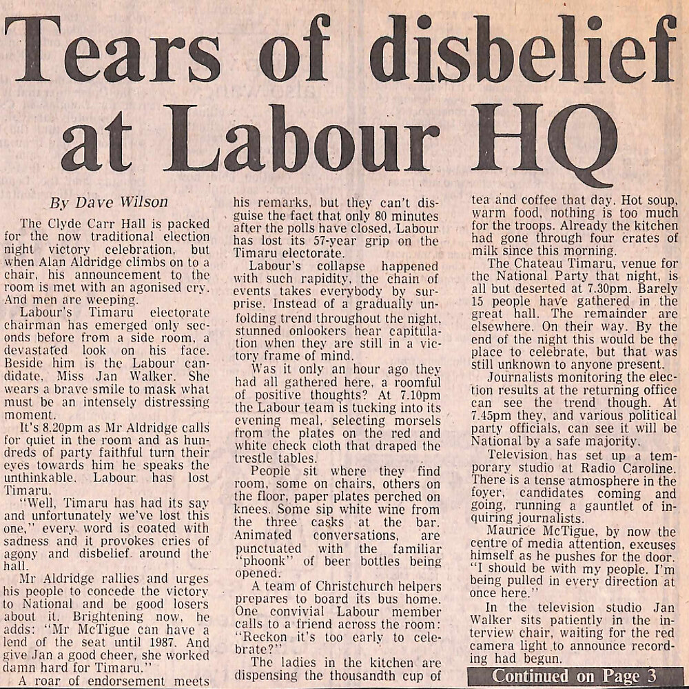 Tears of disbelief at Labour HQ / Political atmosphere tense