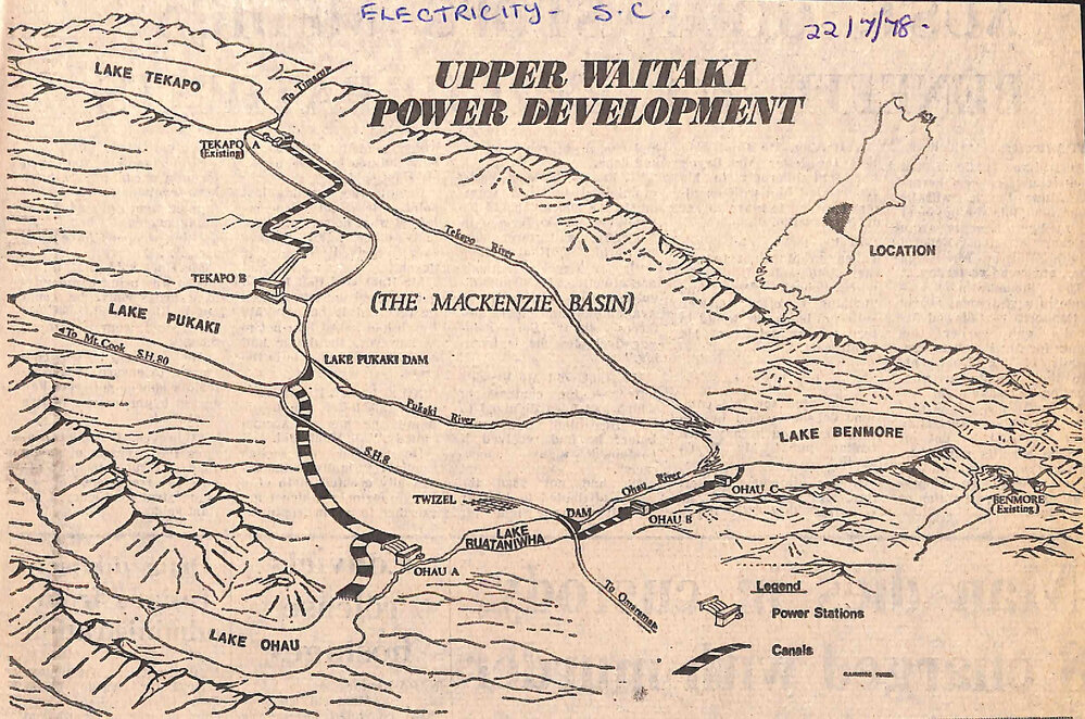 Upper Waitaki Power Development: SC to become powerhouse of New Zealand