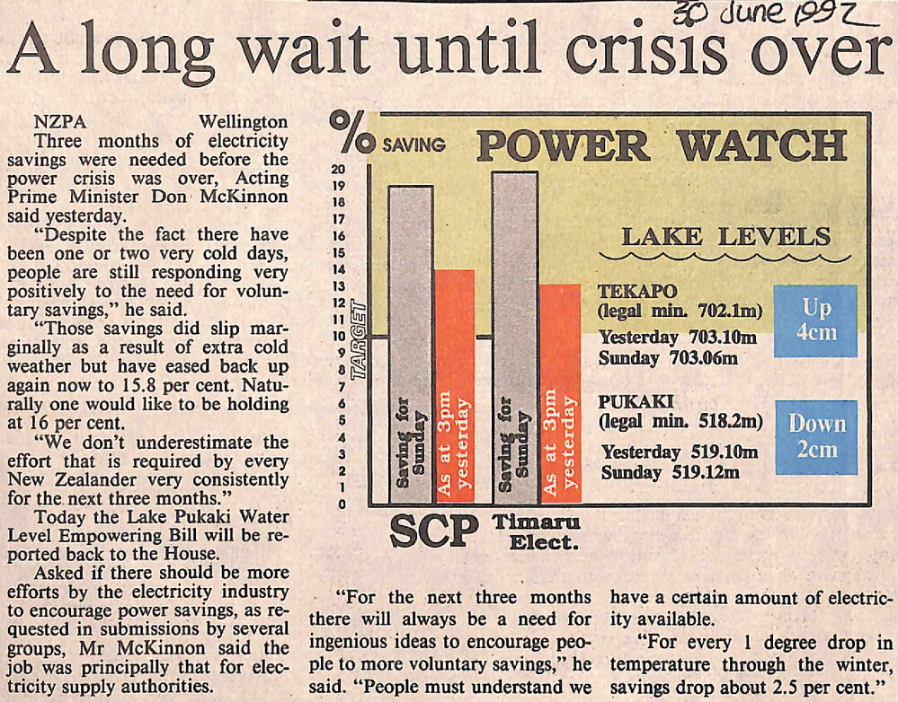 A long wait until crisis over