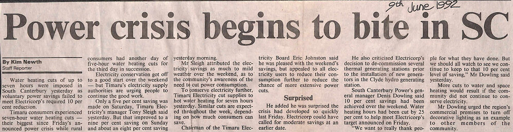 Power crisis begins to bite in SC