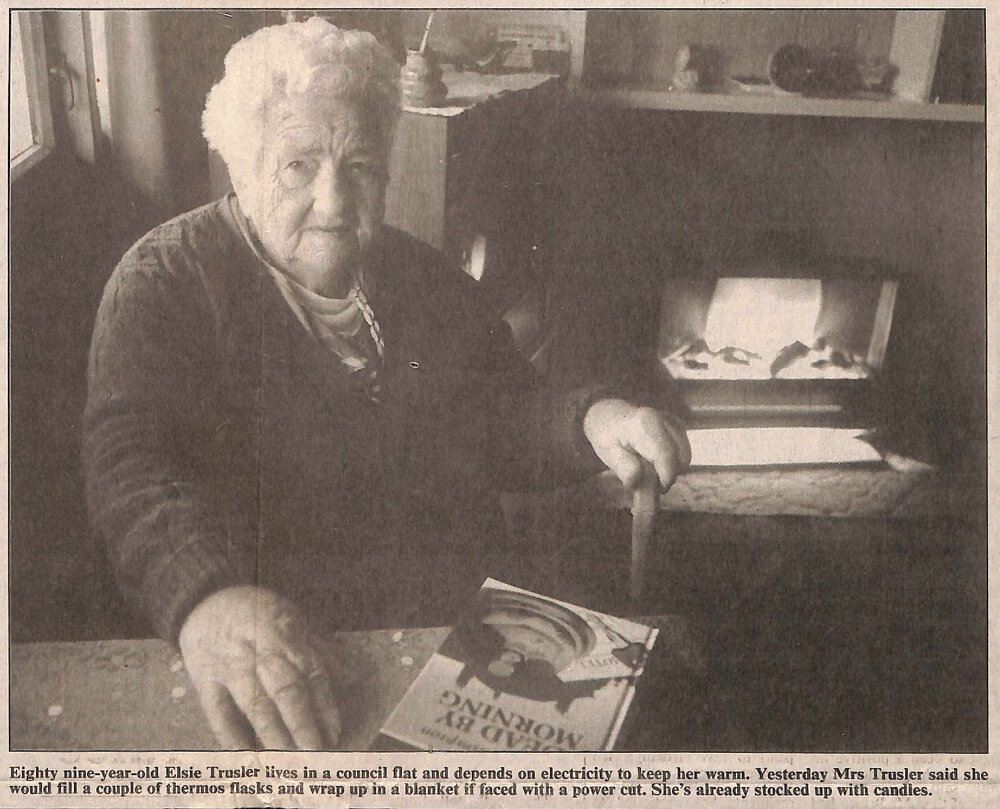  'Power cuts could hurt the elderly'