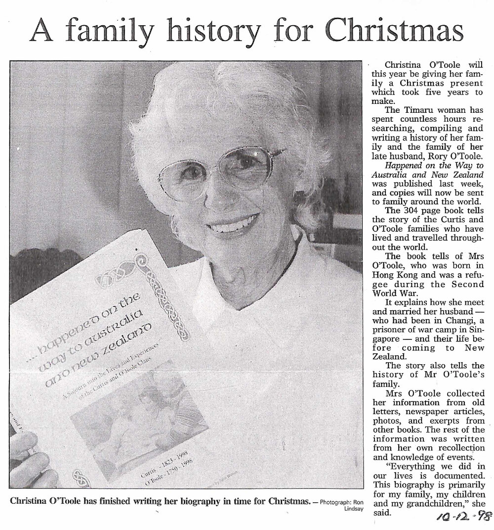 A family history for Christmas