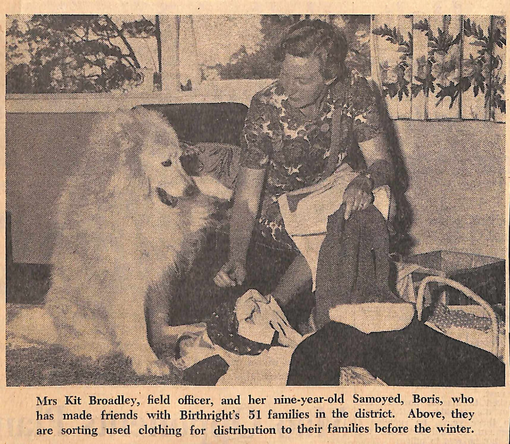 Birthright Watches Over 51 District Families, Valuable Work in Community