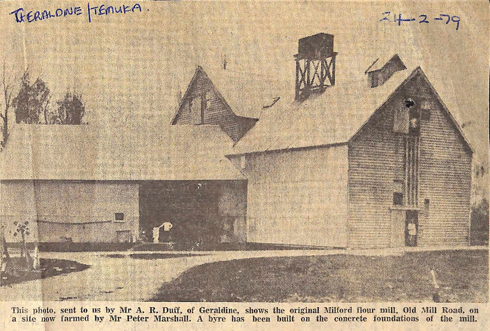 Early Temuka flour milling recalled