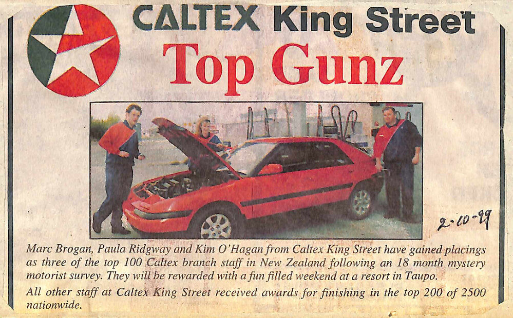 Caltex King Street Top Gunz