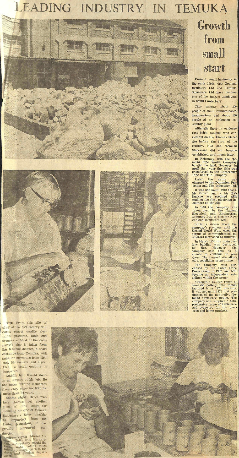 Leading Industry In Temuka