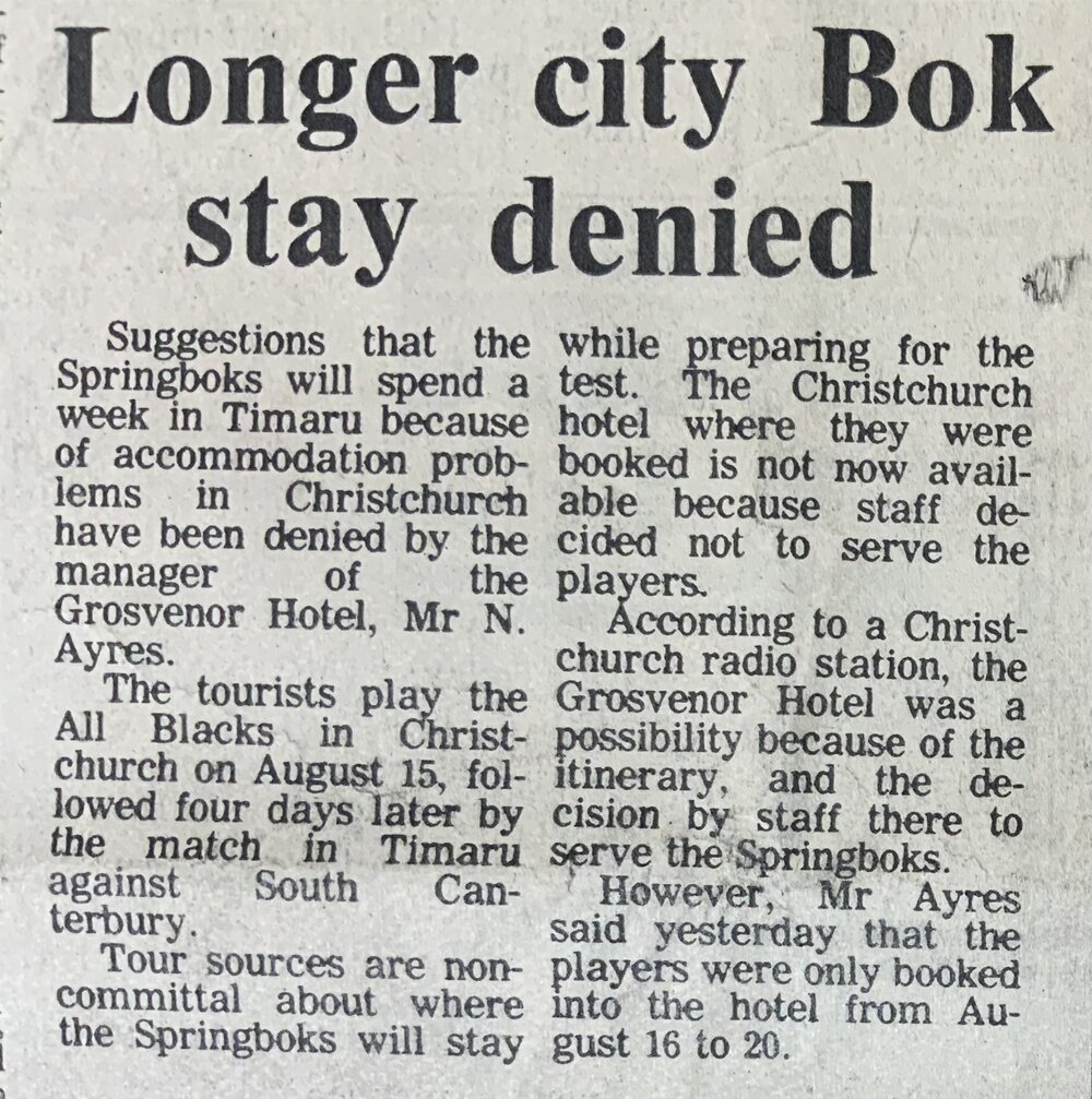 Longer city Bok stay denied