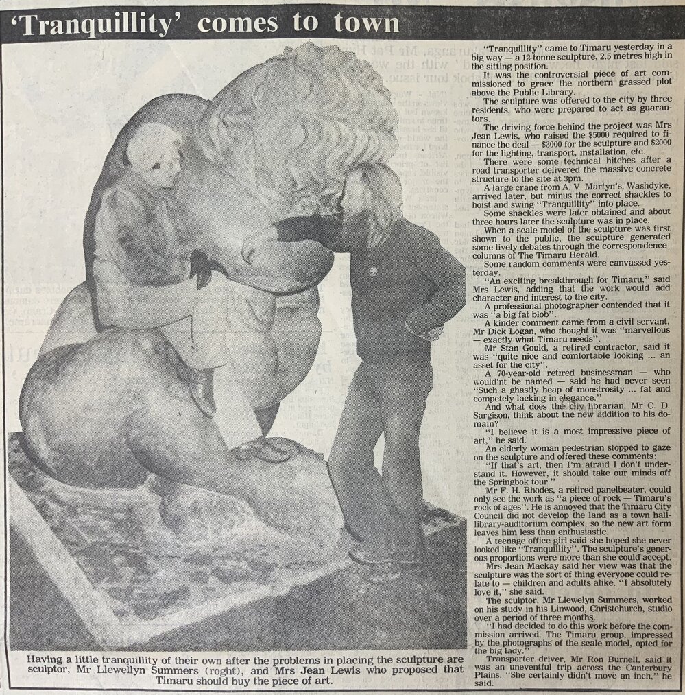  'Tranquility' comes to town
