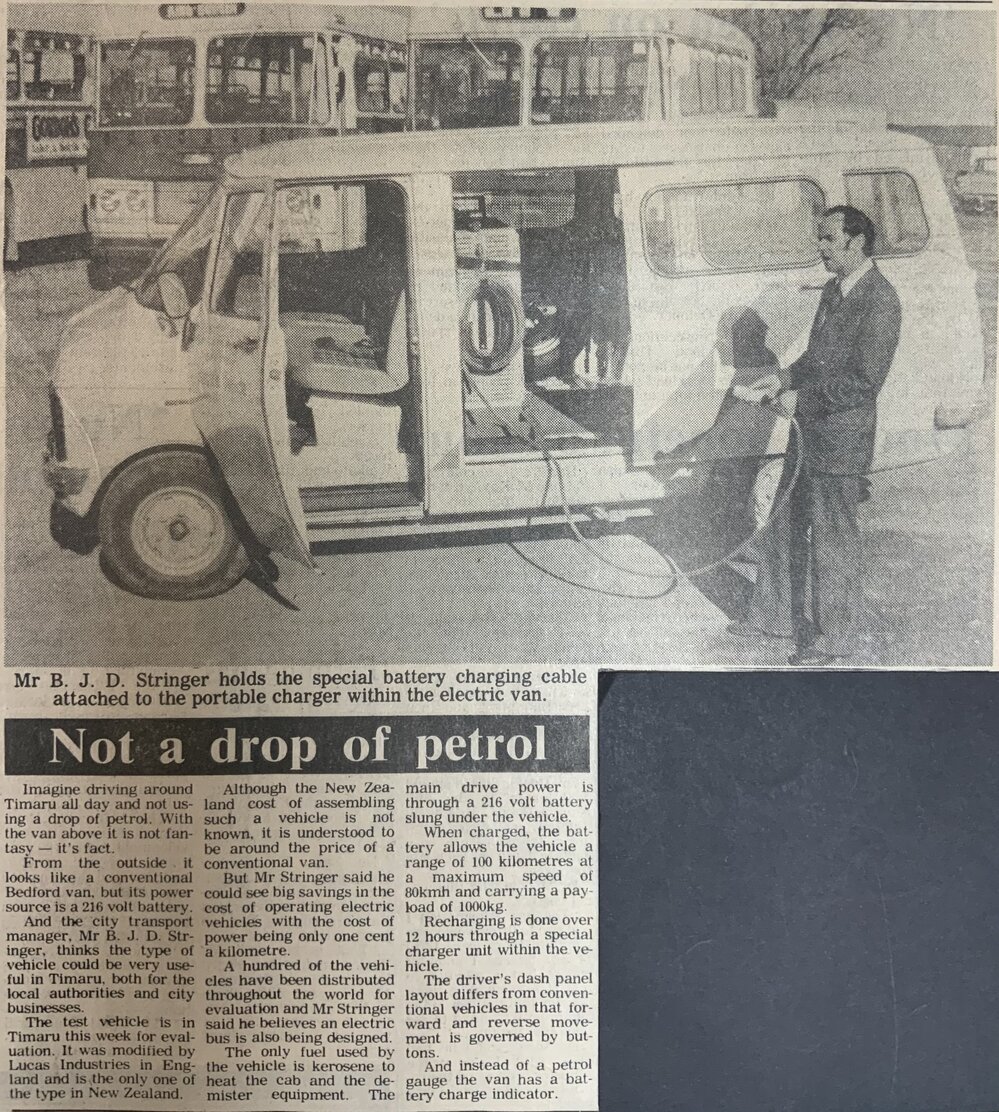 Not a drop of petrol