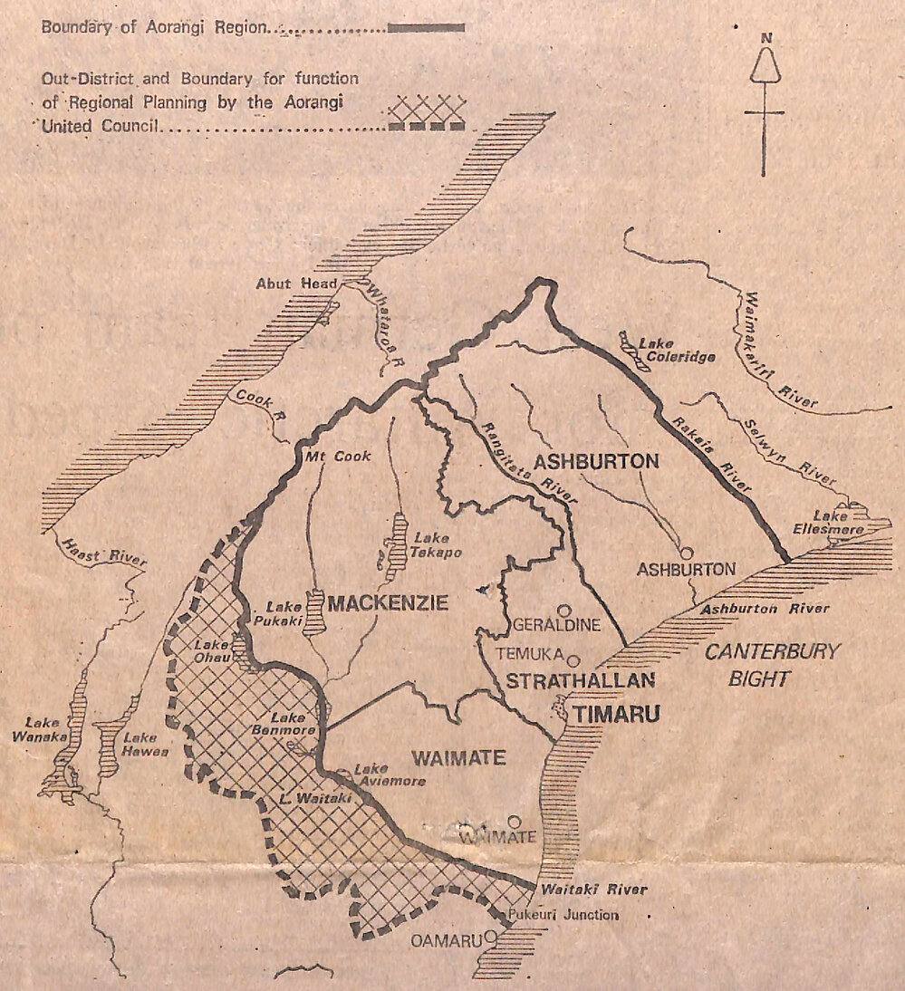 Aorangi Region Omits Oamaru