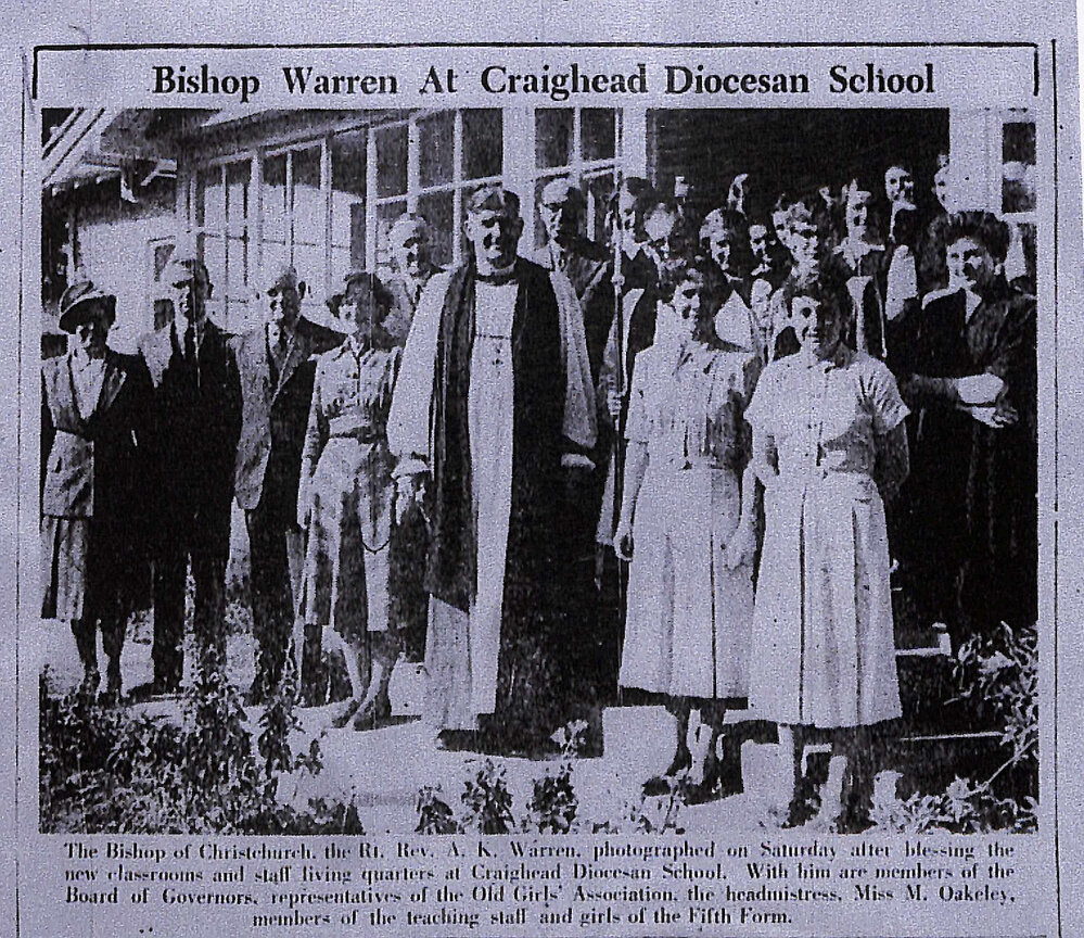 Bishop Warren At Craighead Diocesan School