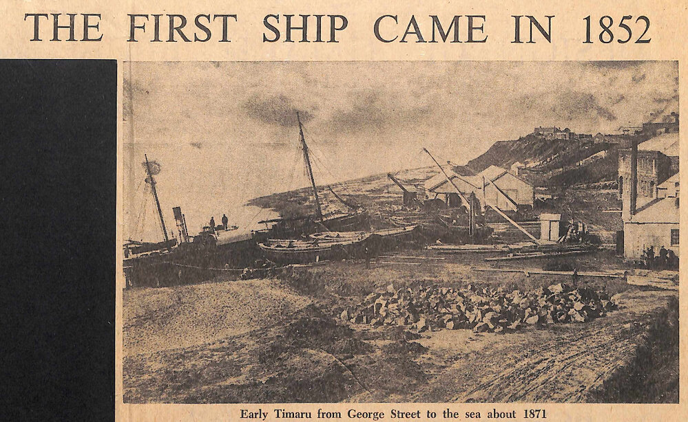 The First Ship Came in 1852: Beginning Of Port Activity
