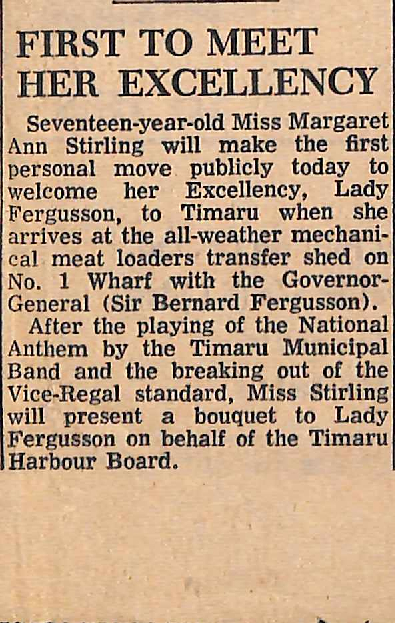 First To Meet Her Excellency