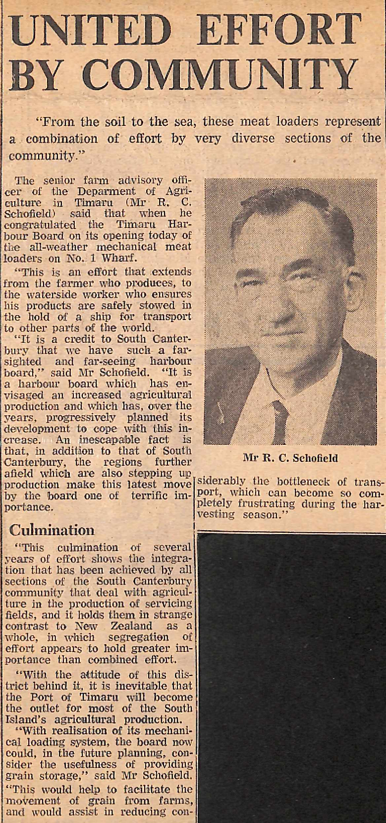 United Effort By Community