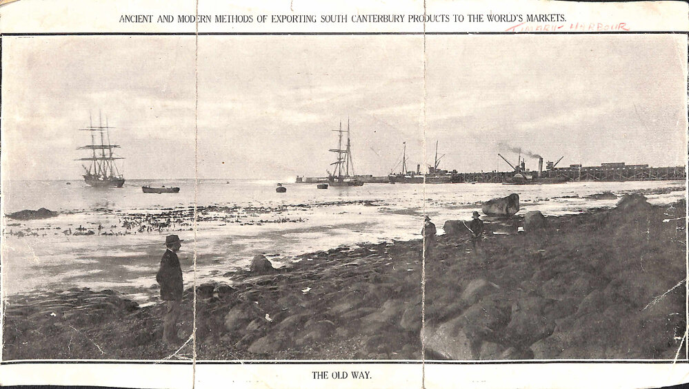 Ancient and Modern Methods of Exporting South Canterbury Products to the World's Markets