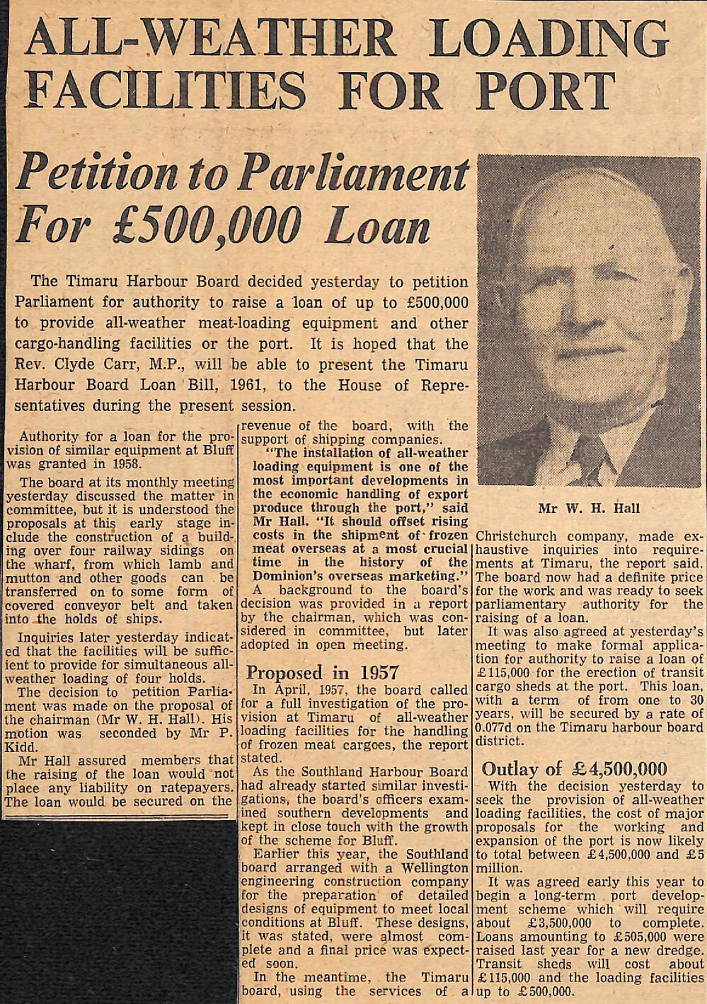 All-Weather Loading Facilities For Port