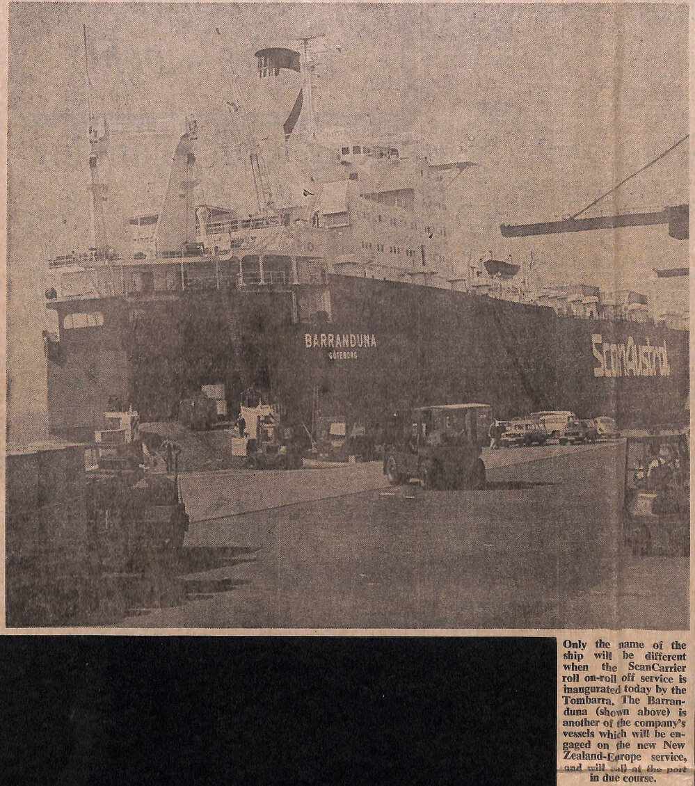 New era for port opens with roll-on roll-off link