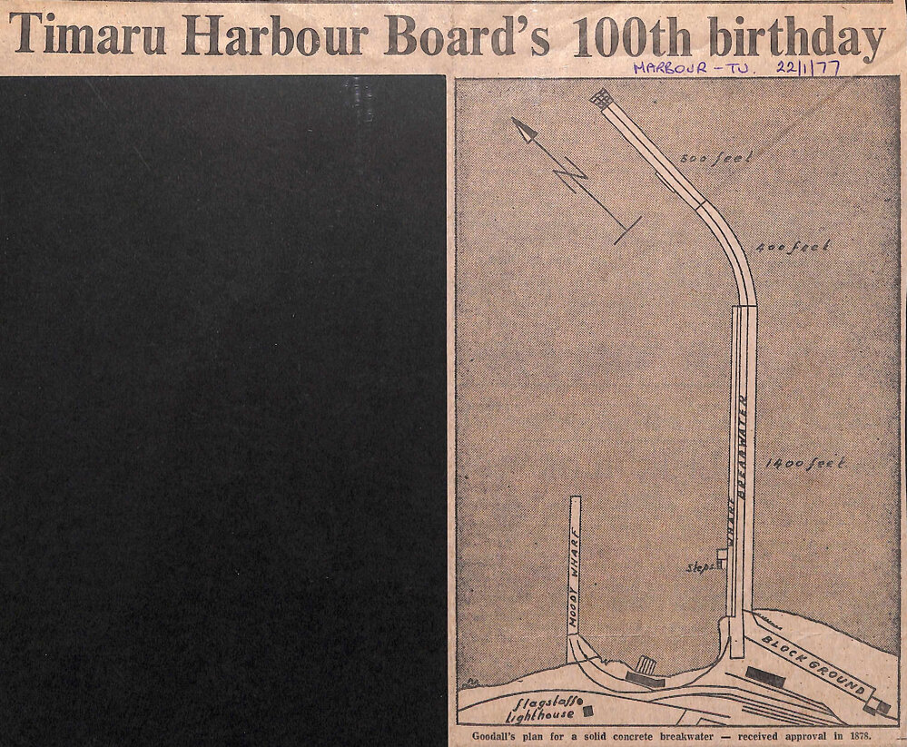 Timaru Harbour Board's 100th Birthday, A Record of Achievement