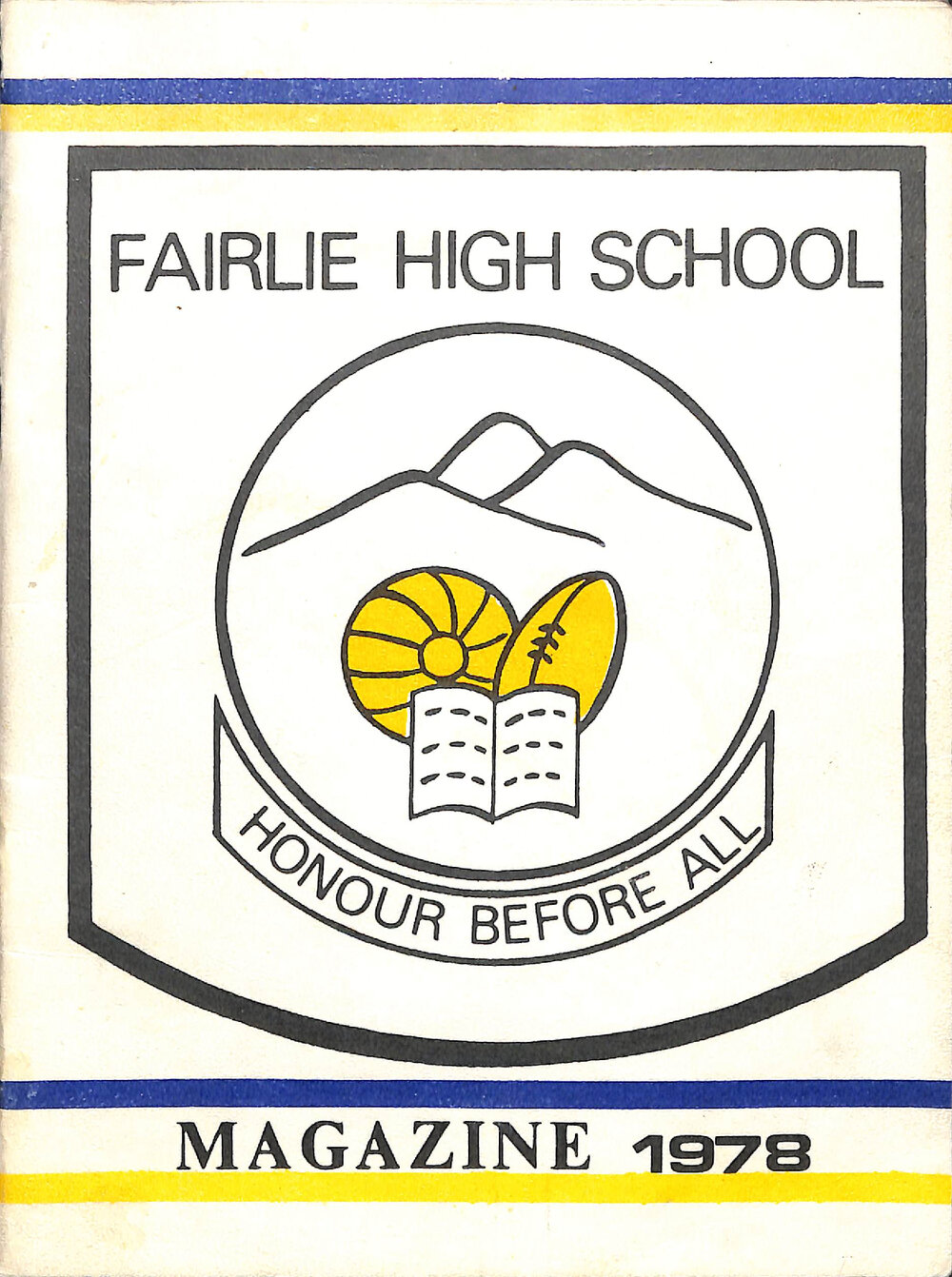 Fairlie High School magazine 1978