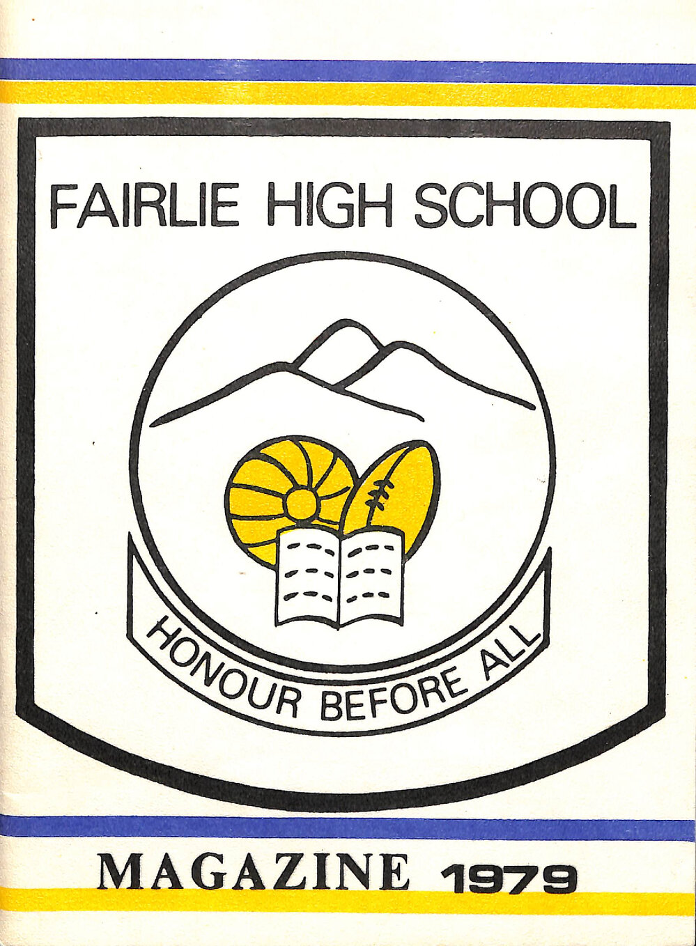 Fairlie High School magazine 1979
