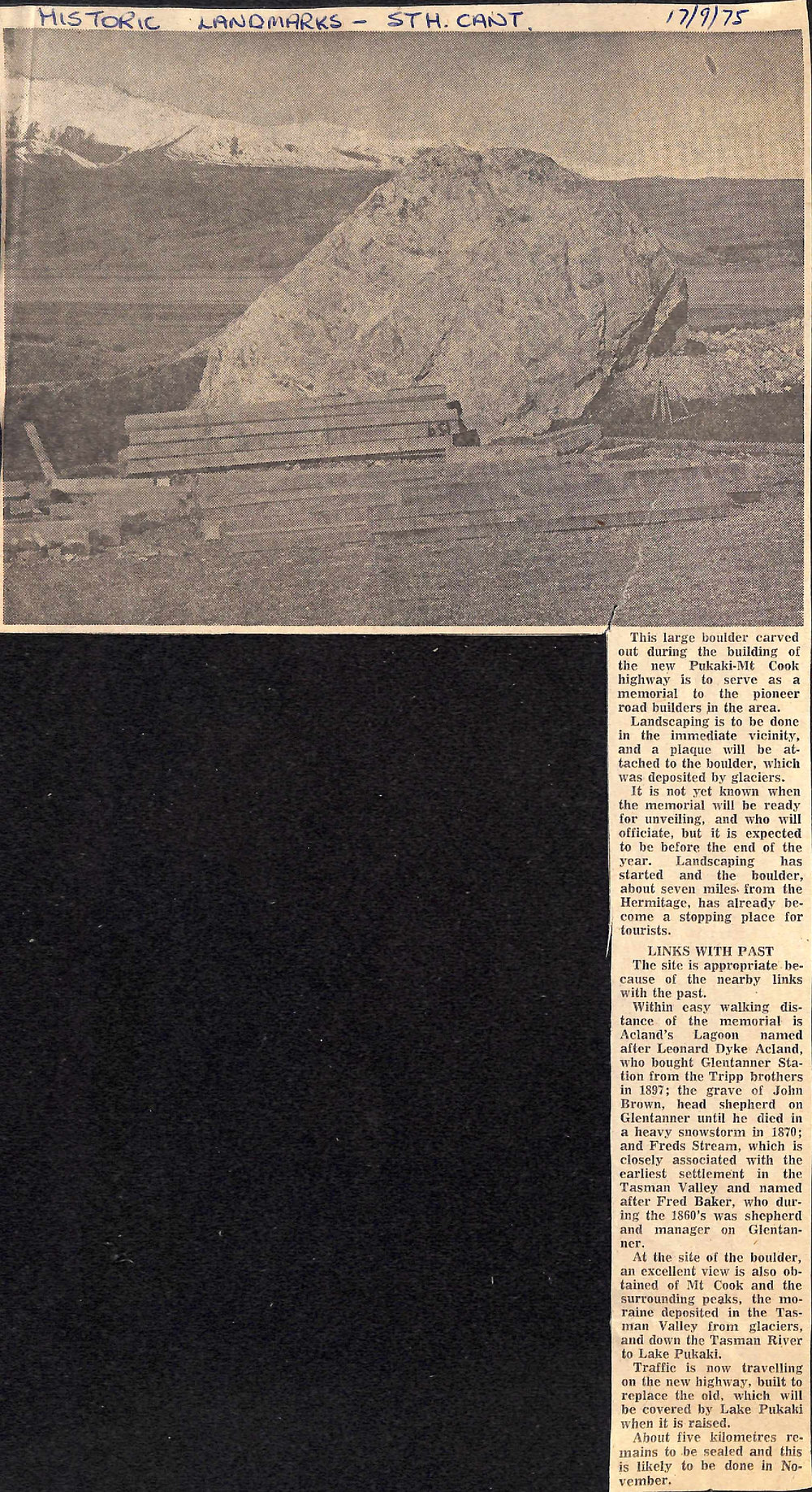 Monument to Pioneer Roadbuilders