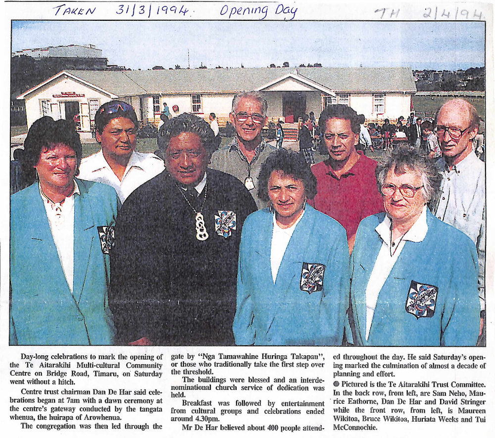Te Aitarakihi Multi-cultural Community Centre opens