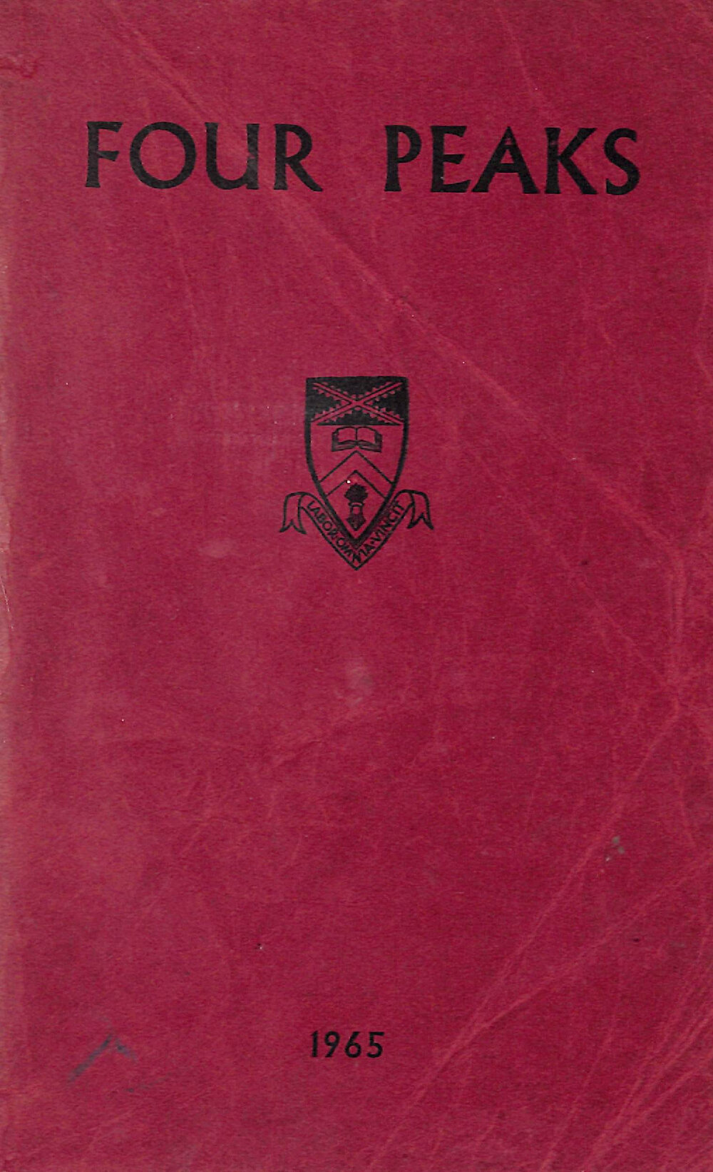 Geraldine High School magazine 1965