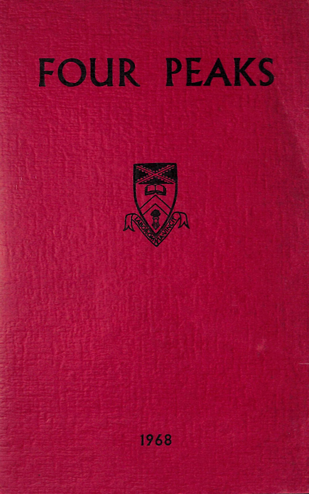 Geraldine High School magazine 1968